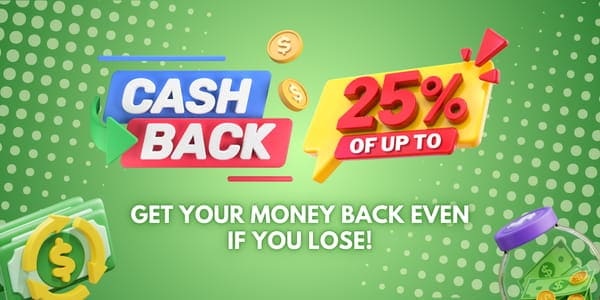 Bright casino promotion on a phone-sized layout