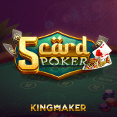 5 Card Poker game art